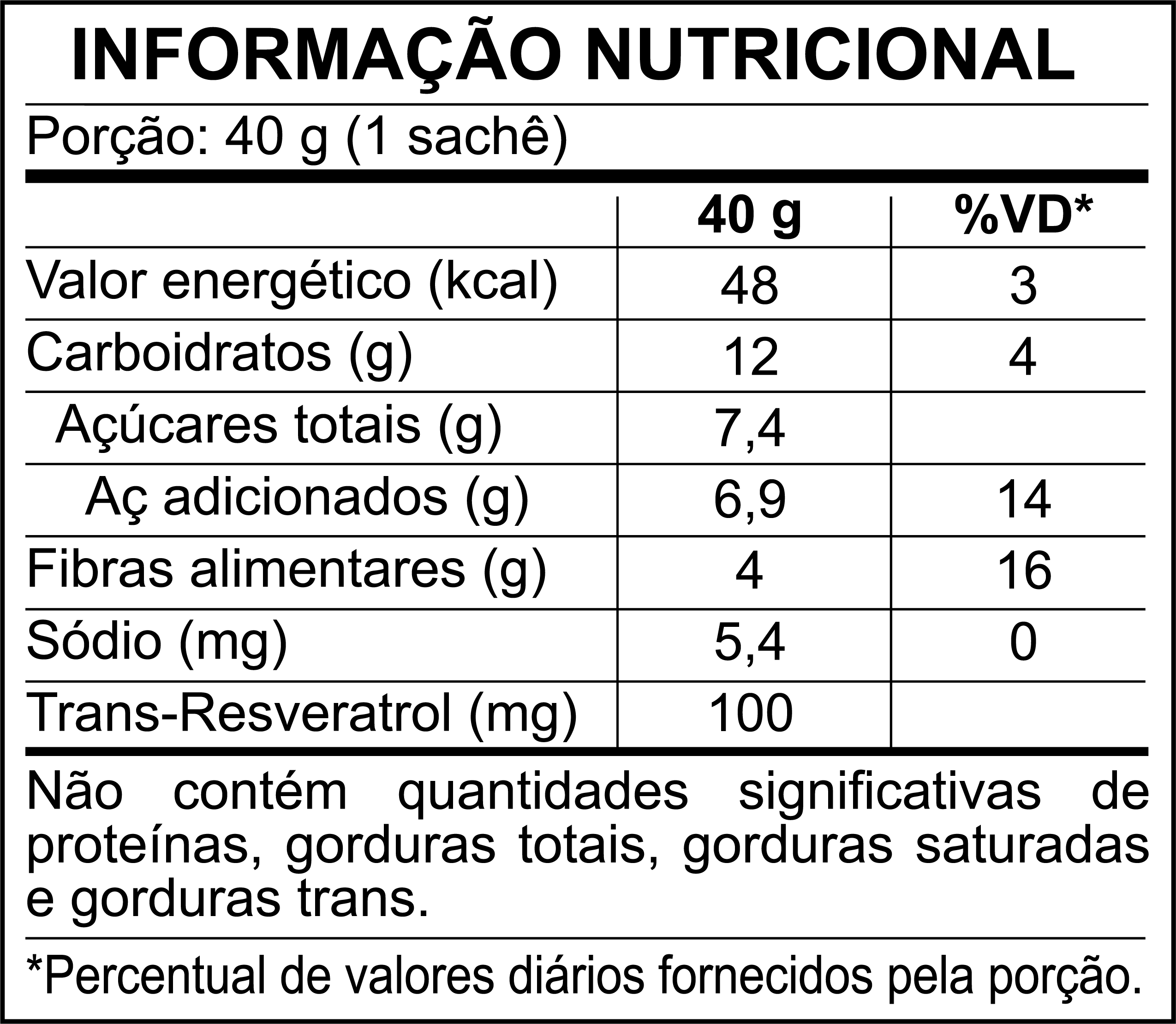 Resvera Gel - Sabor Mirtilo+Açaí - KIT c/ 10 - Imagem 2